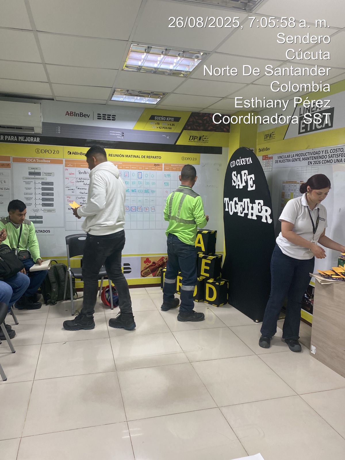 Evidencia de capacitación